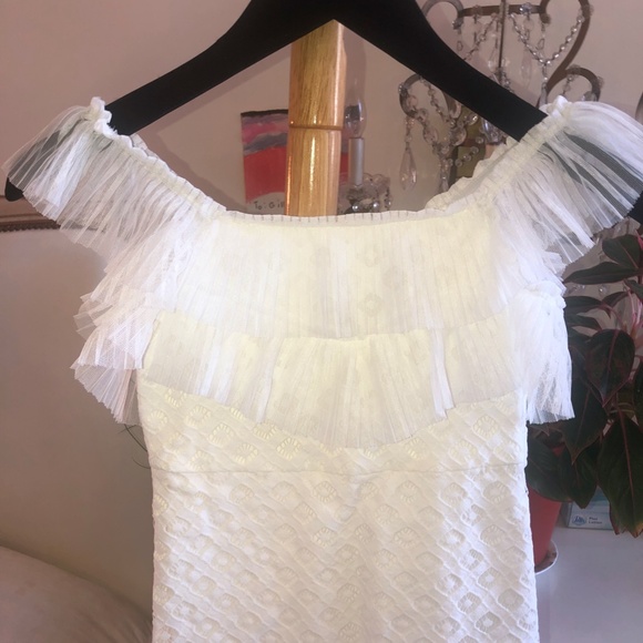Bardot White Dress Girls Size 6 Girls - Picture 2 of 8